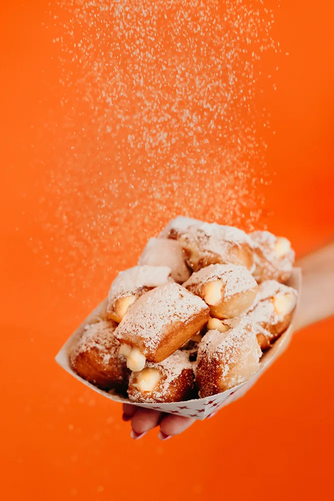 Past weekly feature: Bavarian Cream Filled Beignet Bites