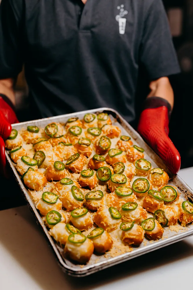 Past weekly feature: Jalapeño Cheddar Pretzel Bites