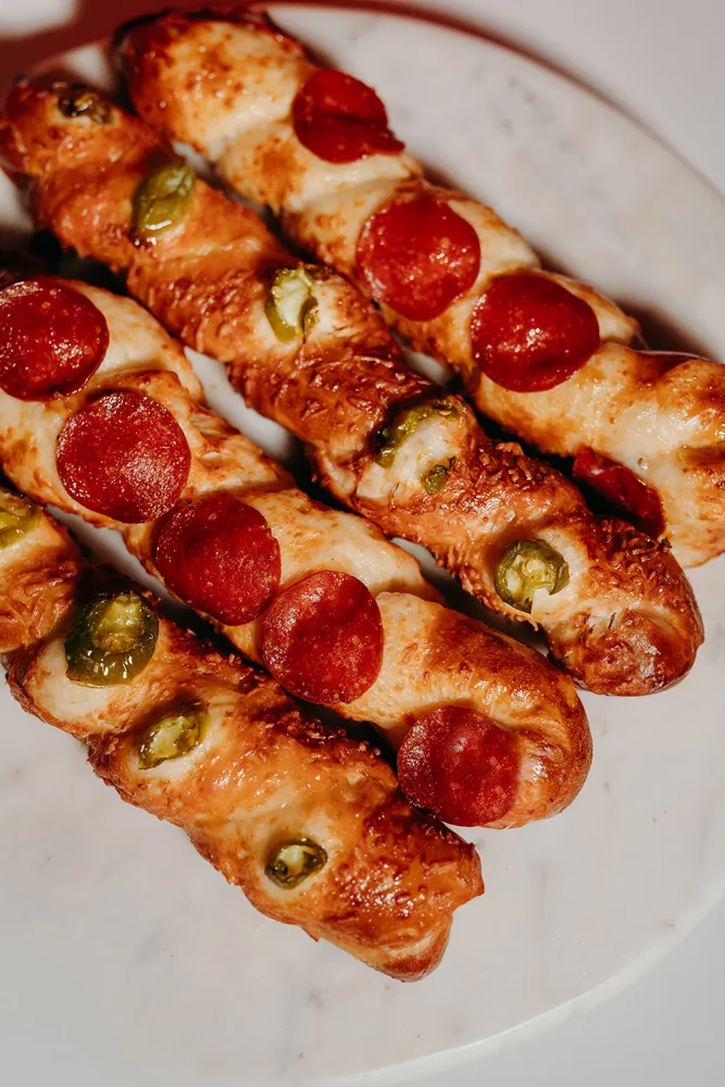 Past weekly feature: Pepperoni & Jalapeño Twists