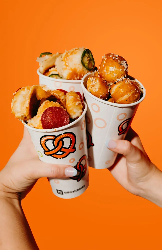 Past weekly feature: Loaded Pretzel Bite Cups