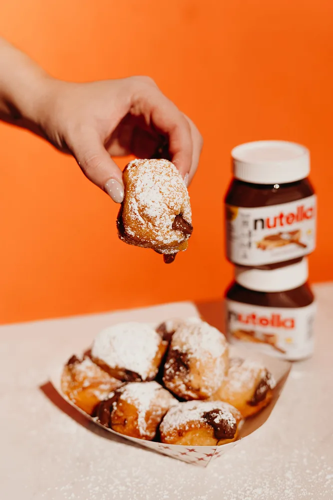 Past weekly feature: Nutella Filled Beignet Bites